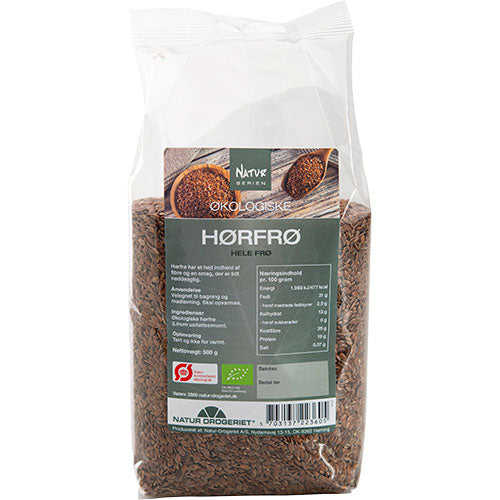 Hørfrø hele Ø fra Natur-Drogeriet