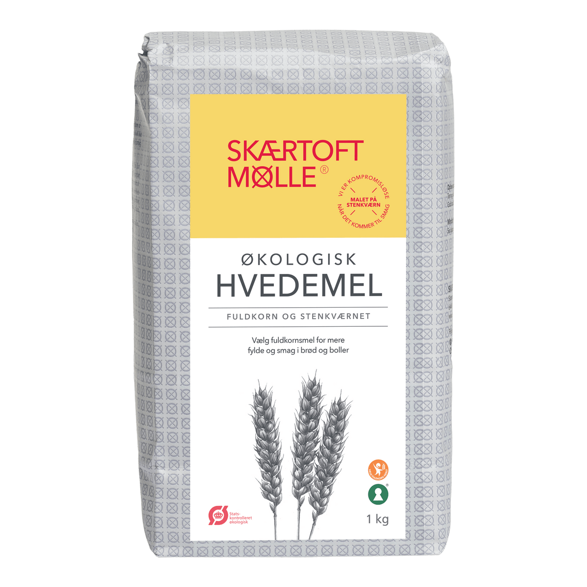Skærtoft mølle Hvedemel Fuldkorn Økologisk | 1 kg