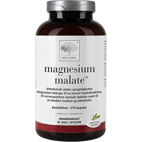 Magnesium malate fra New Nordic