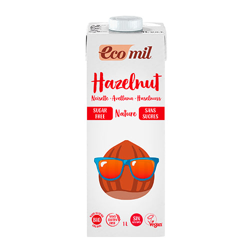 Hasselnøddedrik usødet Ø fra Ecomil