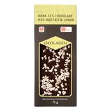 Økoladen Chokolade Mørk Ingefær/lemon Økologisk 72% | 75 g