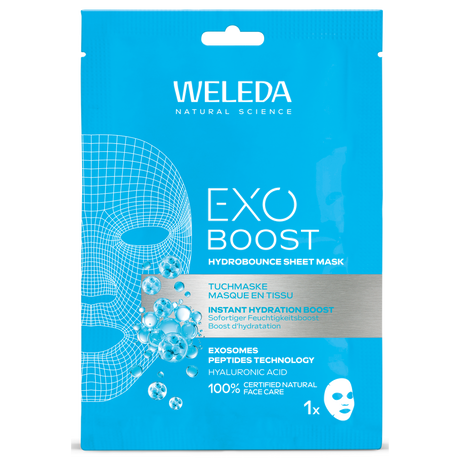 Exo Boost Hydrobounce Sheet Mask fra Weleda