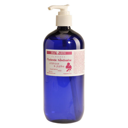 Håndsæbe fl. Rose m. jojoba fra MacUrth