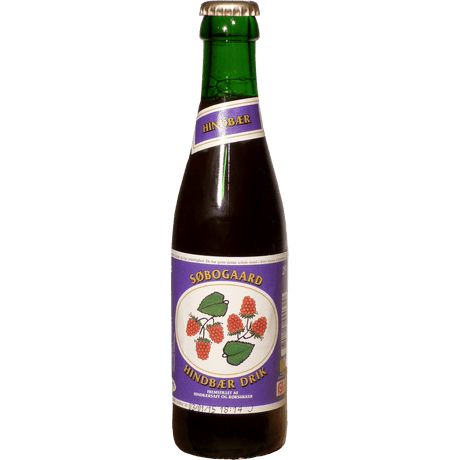 Søbogaard Hindbærdrik Økologisk | 25 cl fra Søbogaard