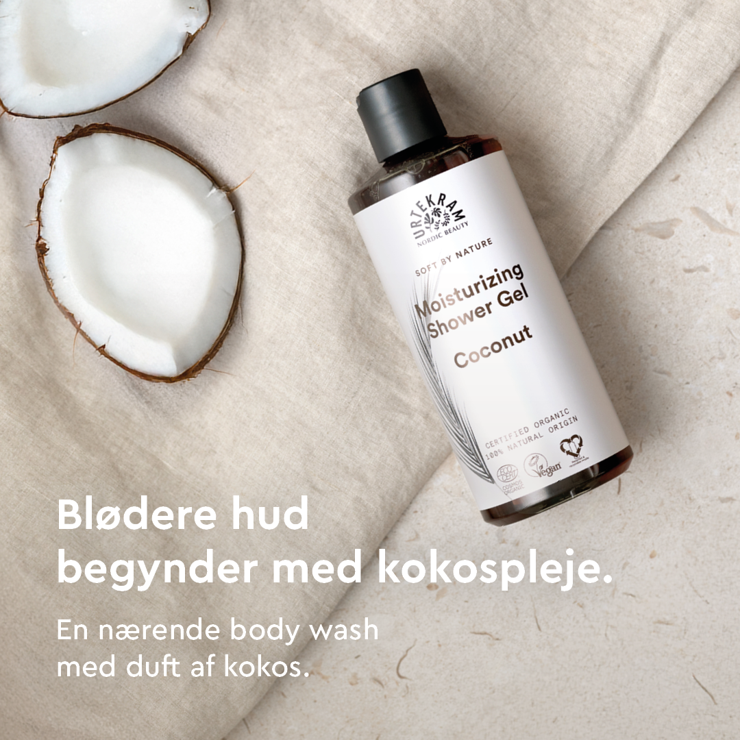 Urtekram Showergel Coconut | 500 ml fra Urtekram