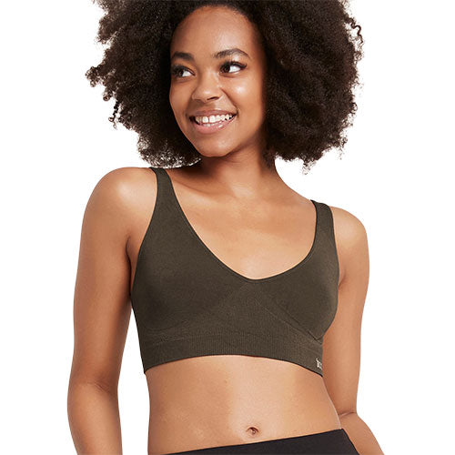 Shaper Crop Bra dark olive str. L fra Boody