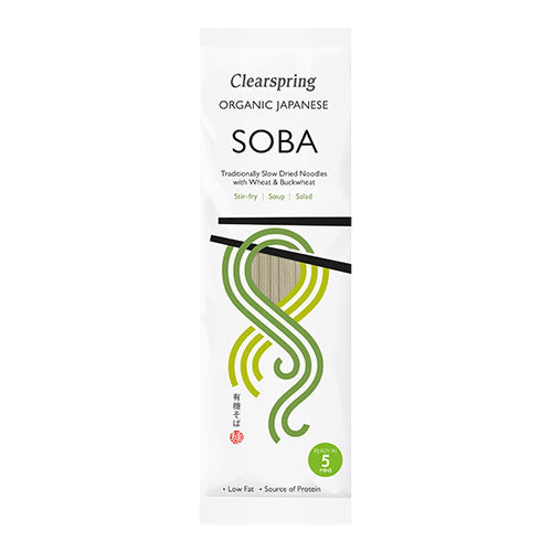 Soba nudler (hvede & boghvede) Ø fra Clearspring