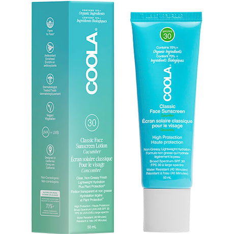 Classic Face Solcreme SPF 30, Cucumber 
