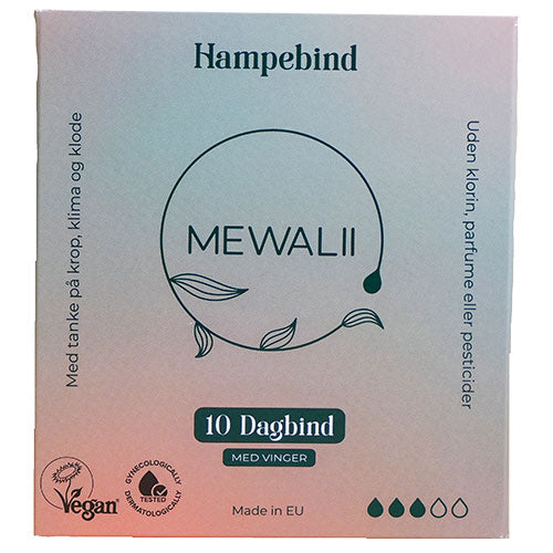 Dagbind 10 stk. m. vinger fra Mewalii