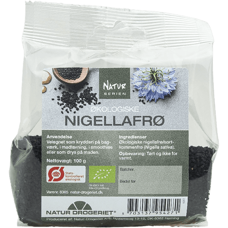 Natur-Drogeriety Nigellafrø Økologisk | 100 g fra Natur-Drogeriet