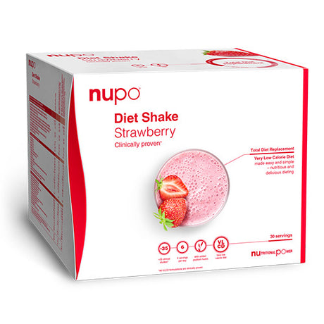 Nupo Diet Shake Valuepack Strawberry fra Nupo