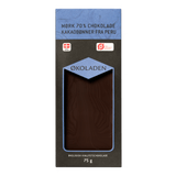 Økoladen Chokolade Mørk 70% Økologisk Kakaobønner Fra Peru | 75 g