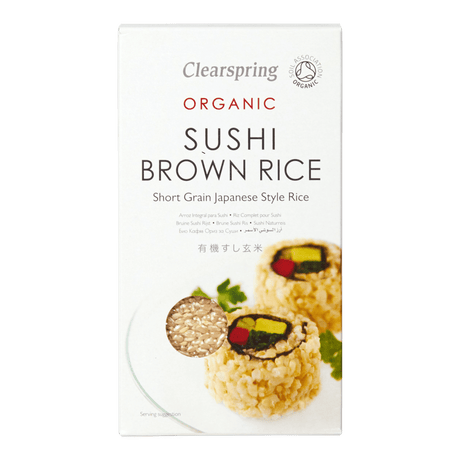 Clearspring Brune Sushi Ris Økologisk | 500 g