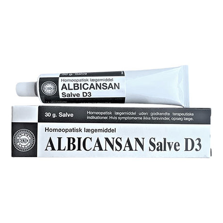 Albicansan salve D3 fra Sanum
