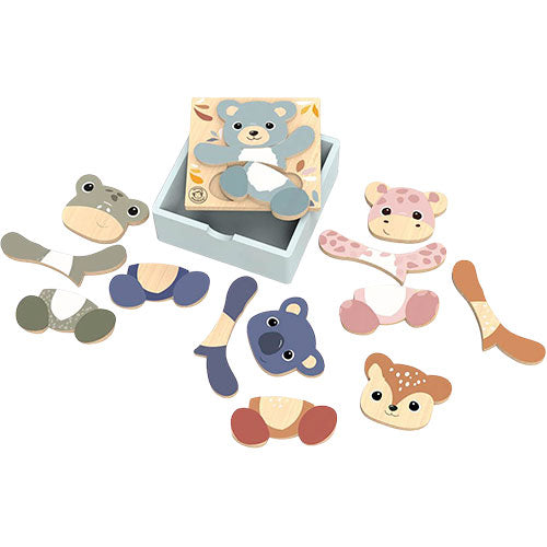 Mix and Match Puzzle, 2-6 år