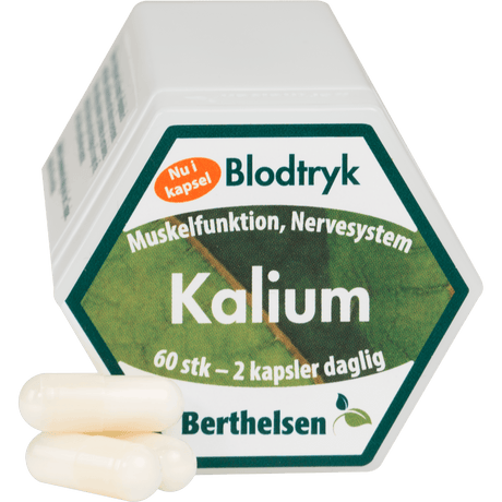 Berthelsen Kalium | 60 kapsler
