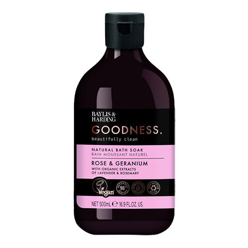 Badesæbe rose & geranium fra Baylis & Harding Goodness