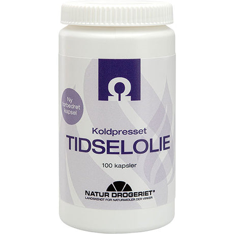 Tidselolie kapsler 500 mg fra Natur-Drogeriet