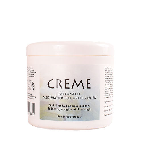 Creme parfumefri m. økologiske urter & olier fra Rømer