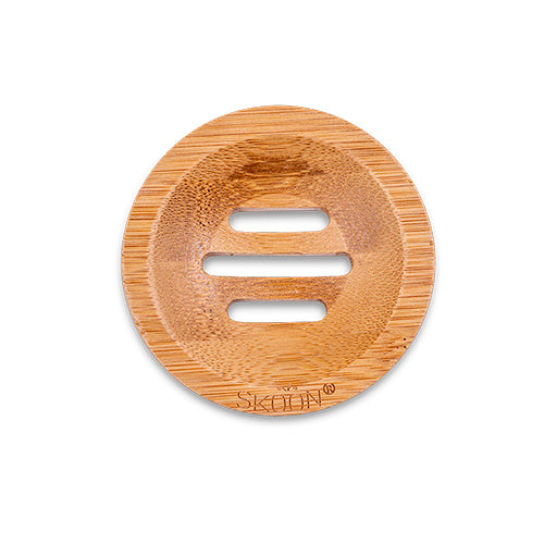 Bamboo Sæbe Bar holder rund fra Skoon