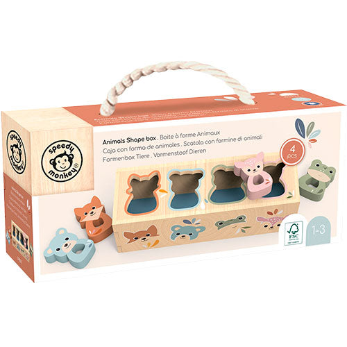 Animals Shape Box, 1-3 år