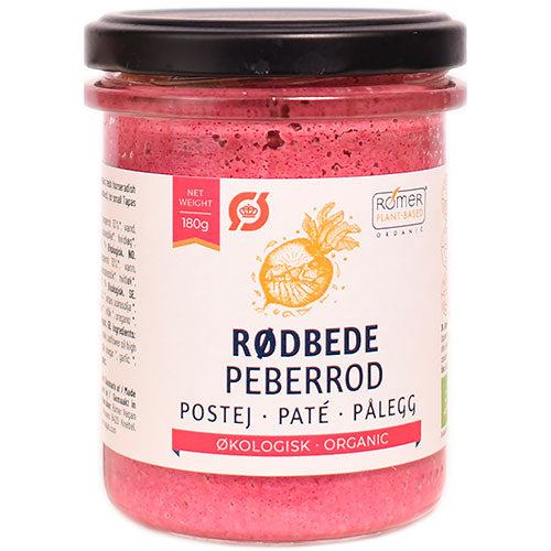 Rødbede & Peberrod Postej Ø