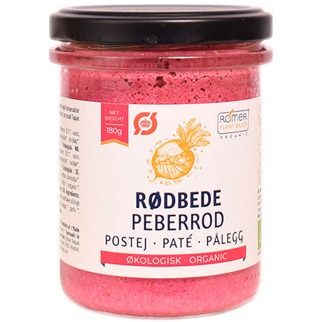 Rødbede & Peberrod Postej Ø fra Rømer