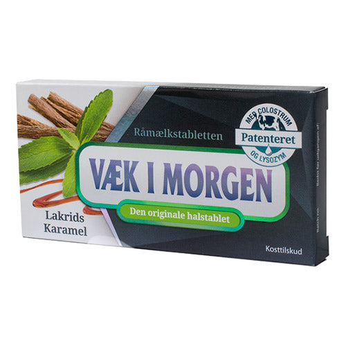 Væk i morgen m. lakrids & fra Helsam.dk