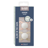 BIBS Supreme Silicone Blush GLOW/Vanilla | Size 2