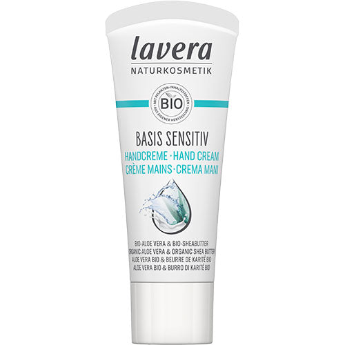 Hand Cream Basis Sensitive - Travel size fra lavera