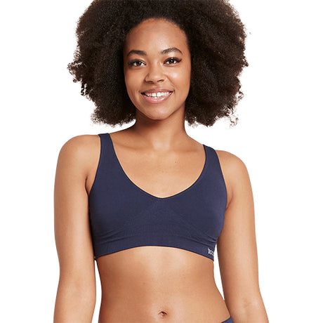 Shaper Crop Bra navy str. XS fra Boody