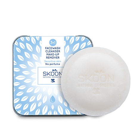 Facewash, Cleanser & Makeup remover. Sensitiv hud fra Skoon
