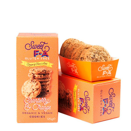 Tranebær & Appelsin Cookies Ø Sweet FA fra Island bakery