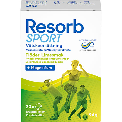 Resorb Sport Hyldeblomst-Limesmag