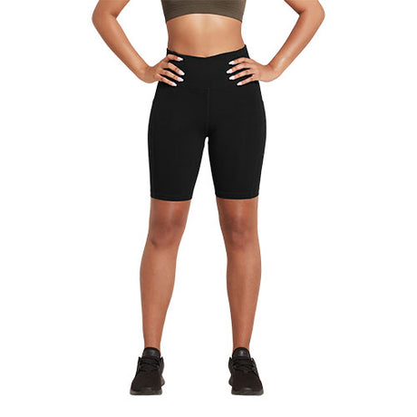 8" High-Waist Shorts Black str. XS Motivate fra Boody