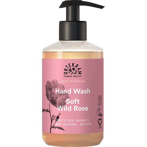 Håndsæbe Soft Wild Rose fra Urtekram