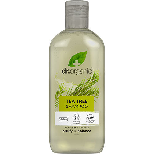 Shampoo Tea Tree fra Dr. Organic