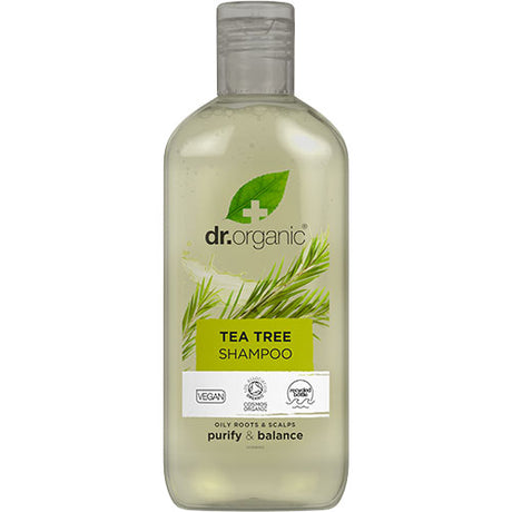 Shampoo Tea Tree fra Dr. Organic