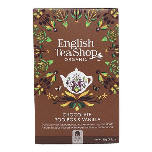 Chocolate, Rooibos & Vanilla Tea Ø fra English Tea Shop