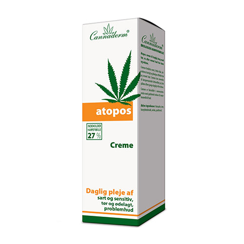 Creme t. sart & sensitiv hud Atopos fra Cannaderm