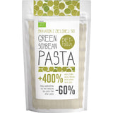 Soja fettuccine grøn Ø fra Diet-food