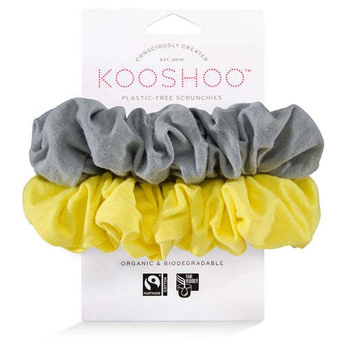 Hår scrunchie Sunrise plastikfri 2 stk fra KooShoo