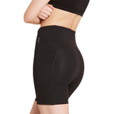 5" High-Waist Shorts Black str. XS Motivate fra Boody