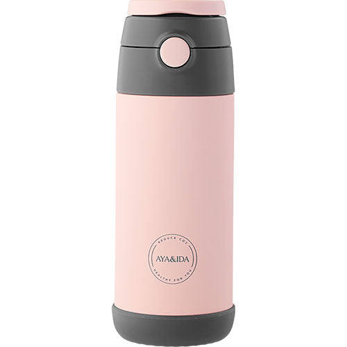 Kids Straw Bottle - Soft Rose fra AYA&IDA