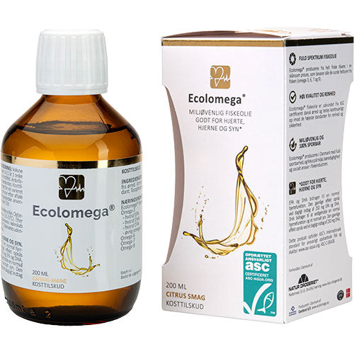 Ecolomega fiskeolie fra Natur-Drogeriet