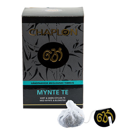 Mynte sort/grøn te Ø fra Chaplon