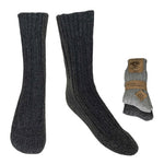 Strømper koksgrå & grå str. 39/42 2-pak