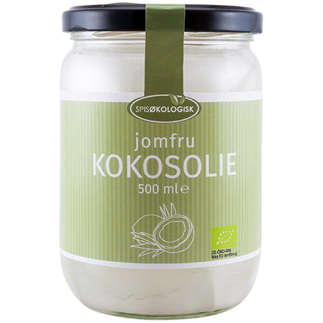 Kokosolie koldpresset jomfru Ø Spis Økologisk fra Spis Økologisk