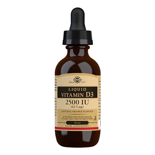 D3-vitamin flydende fra Solgar