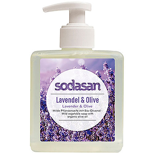 Håndsæbe flydende Lavendel fra Sodasan